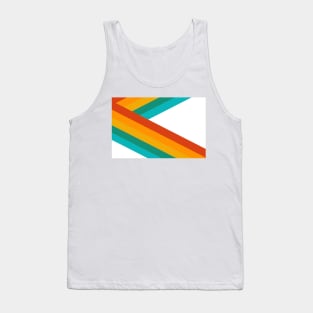 Vintage Rainbow 5 Tank Top